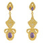 Amethyst-Indian-Kristine-multiple-Stud-Purple-92.5-Silver-Earring