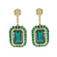 Emerald-CZ-Indian-Kristine-multiple-Stud-Green-925-Sterling-Silver-Earring