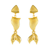 Plain-American-Amanda-multiple-Stud-Gray-Silver-Earring