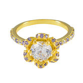 Amethyst Halo Latin American 925 Sterling Silver Purple Gemstones Whisper thin Love Ring Jewellery