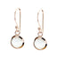 Crystal-Quartz-Russian-Mila-Solitaire-Dangle-White-Silver-Earring
