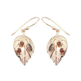 Garnet-Korean-Isabel-multiple-Dangle-Red-Silver-Earring