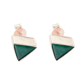 Indian-Emerald-Moroccan-Xiu-Solitaire-Stud-Green-Sterling-Silver-Earring