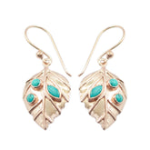 Turquoise-Latin-American-Katharina-multiple-Dangle-Blue-92.5-Silver-Earring