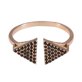 Blue Sapphire CZ multiple Latin American Silver Blue Gems Minimalist Romantic Ring Jewellery