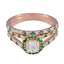 Emerald CZ Halo Korean 925 Silver Green Gemstone Whisper thin propsel Ring Jewelry