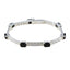 Black Onyx Color Day Minimal Black 925 Silver Tennis Bracelet