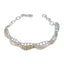 Citrine Guy Fawkes Night Versatile Yellow 925 Silver Tennis Bracelet