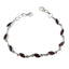 Garnet July Start Summer Sale Tiny Red 925 Silver Links Bracelet