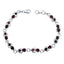 Garnet Marketing Creators Day Tiny Red Silver Links Bracelet