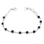 Iolite Oktoberfest Stuttgart Dainty Blue 925 Silver Links Bracelet