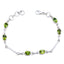 Peridot Seville Fair Delicate Green 925 Silver Links Bracelet