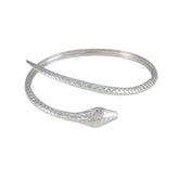 Plain Songkran Featherlight Silver Silver Bangle Bracelet