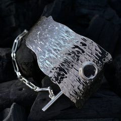 Plain Special Moment Edgy Silver 925 Silver Cuff Bracelet