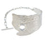 Plain Special Moment Edgy Silver 925 Silver Cuff Bracelet