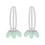 Aqua-Chalcedony-Japanese-Noelia-multiple-Stud-Green-925-Sterling-Silver-Earring