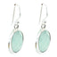 Aqua-Chalcedony-French-Scarlett-Solitaire-Dangle-Green-925-Sterling-Silver-Earring