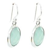 Aqua-Chalcedony-French-Scarlett-Solitaire-Dangle-Green-925-Sterling-Silver-Earring