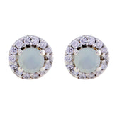 Aqua-Chalcedony-German-Skylar-multiple-Stud-Green-Silver-Earring