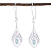 Aqua-Chalcedony-Korean-Victoria-Solitaire-Dangle-Green-Sterling-Silver-Earring