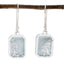 Chalcedony-Egyptian-Zoe-Solitaire-Dangle-Blue-925-Silver-Earring