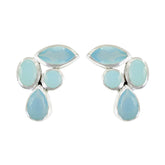 Aqua-Chalcedony-Australian-Daniela-quarter-Stud-Green-Silver-Earring