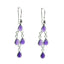 Amethyst-French-Emi-multiple-Dangle-Purple-925-Sterling-Silver-Earring