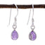 Amethyst-German-Eun-ji-multiple-Dangle-Purple-925-Silver-Earring