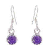Amethyst-American-Hua-multiple-Dangle-Purple-Silver-Earring