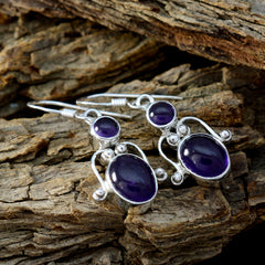 Amethyst-Japanese-Jia-multiple-Dangle-Purple-Silver-Earring
