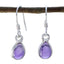 Amethyst-Korean-Hanna-multiple-Dangle-Purple-Sterling-Silver-Earring