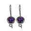 Amethyst-Australian-Mei-multiple-Dangle-Purple-Sterling-Silver-Earring