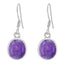Amethyst-Japanese-Ying-multiple-Dangle-Purple-Silver-Earring