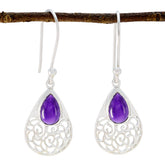 Amethyst-Middle-Eastern-Isla-Solitaire-Dangle-Purple-Sterling-Silver-Earring