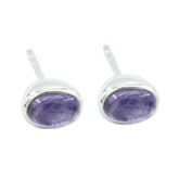 Amethyst-Korean-Cecilia-Solitaire-Stud-Purple-Sterling-Silver-Earring