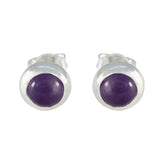 Amethyst-Japanese-Clara-Solitaire-Dangle-Purple-92.5-Silver-Earring