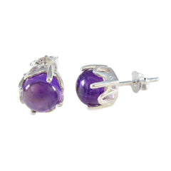 Amethyst-American-Amanda-Solitaire-Stud-Purple-925-Sterling-Silver-Earring