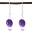 Amethyst-Italian-Daniela-multiple-Dangle-Purple-925-Silver-Earring
