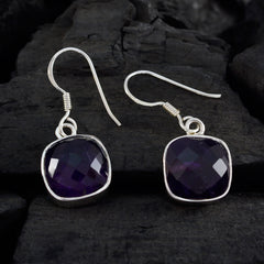 Amethyst-Japanese-Nora-multiple-Dangle-Purple-925-Silver-Earring