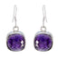 Amethyst-Japanese-Nora-multiple-Dangle-Purple-925-Silver-Earring