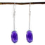 Amethyst-African-Violet-Solitaire-Dangle-Purple-92.5-Silver-Earring