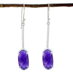 Amethyst-African-Violet-Solitaire-Dangle-Purple-92.5-Silver-Earring