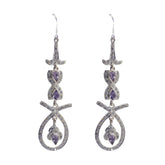 Amethyst-Indian-Natcha-multiple-Dangle-Purple-92.5-Silver-Earring
