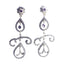 Amethyst-Indian-Nisa-multiple-Dangle-Purple-925-Silver-Earring