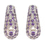 Amethyst-Korean-Bianca-multiple-Stud-Purple-92.5-Silver-Earring