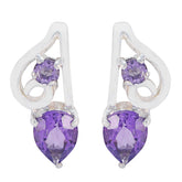 Amethyst-Latin-American-Gabriela-multiple-Stud-Purple-92.5-Silver-Earring