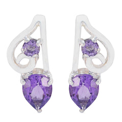 Amethyst-Latin-American-Gabriela-multiple-Stud-Purple-92.5-Silver-Earring