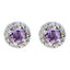 Amethyst-French-Isabella-multiple-Stud-Purple-Sterling-Silver-Earring