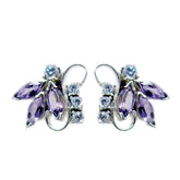 Amethyst-Russian-Joaquina-multiple-Stud-Purple-925-Sterling-Silver-Earring