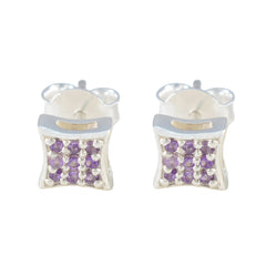 Amethyst-Moroccan-Valentina-multiple-Stud-Purple-92.5-Silver-Earring